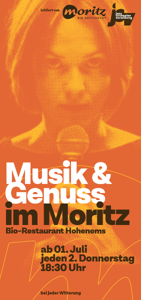 Musik & Genuss im Moritz Bio-Restaurant Hohenems