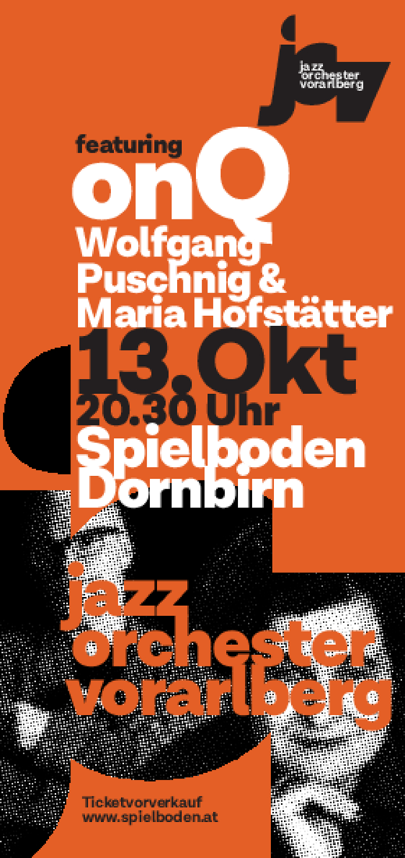 onQ meets Jazzorchester Vorarlberg feat. Maria Hofstätter & Wolfgang Puschnig
